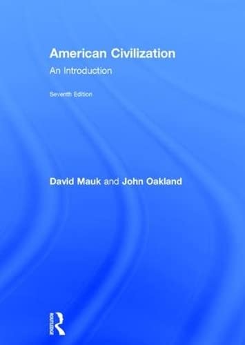 Imagen de archivo de American Civilization: An Introduction a la venta por Buchpark