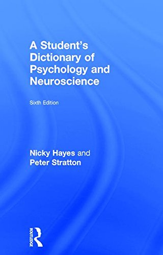 9781138632400: A Student's Dictionary of Psychology and Neuroscience
