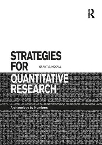 Beispielbild fr Strategies for Quantitative Research zum Verkauf von Blackwell's