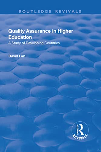 Beispielbild fr Quality Assurance in Higher Education zum Verkauf von Blackwell's