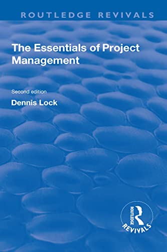 Stock image for The Essentials of Project Management (Routledge Revivals) for sale by Phatpocket Limited
