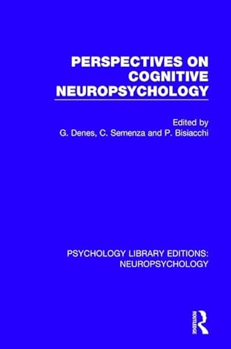 Imagen de archivo de Perspectives on Cognitive Neuropsychology a la venta por Chiron Media