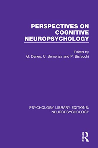 Imagen de archivo de Perspectives on Cognitive Neuropsychology (Psychology Library Editions: Neuropsychology) a la venta por Books From California