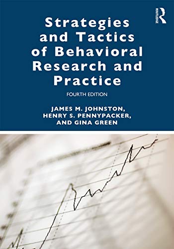 Stock image for Strategies and Tactics of Behavioral Research and Practice for sale by BooksRun