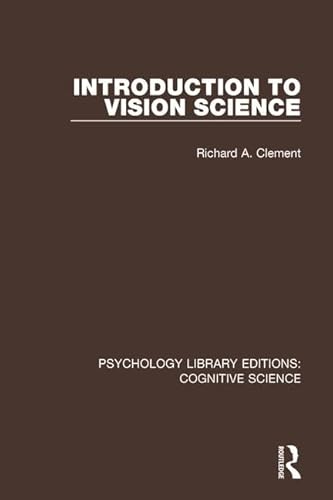 Stock image for Introduction to Vision Science (Psychology Library Editions: Cognitive Science) for sale by Chiron Media