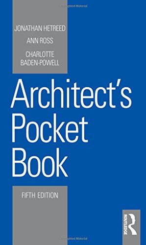 Stock image for Architect's Pocket Book (Routledge Pocket Books) for sale by Phatpocket Limited