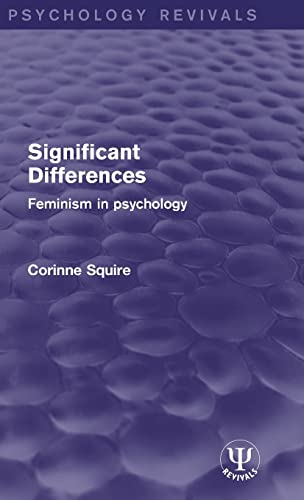 Stock image for Significant Differences: Feminism in Psychology (Psychology Revivals) for sale by Chiron Media