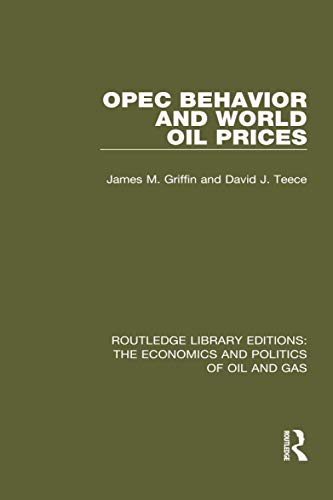 Beispielbild fr OPEC Behaviour and World Oil Prices zum Verkauf von Blackwell's