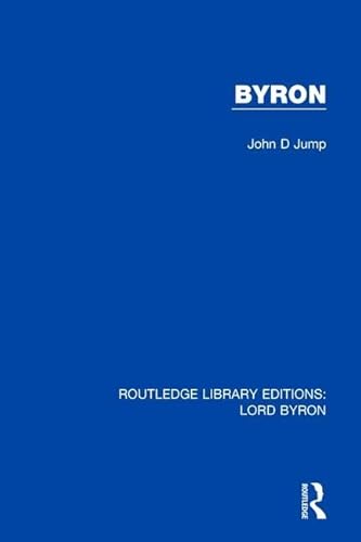 Imagen de archivo de Byron (Author Guides) a la venta por Chiron Media