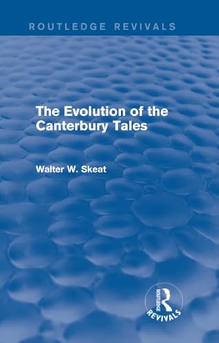 Stock image for The Evolution of the Canterbury Tales for sale by Chiron Media