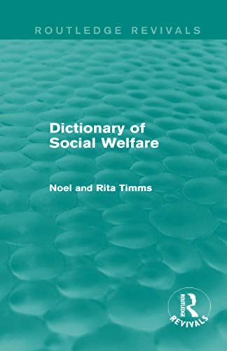 Beispielbild fr Dictionary of Social Welfare zum Verkauf von Blackwell's