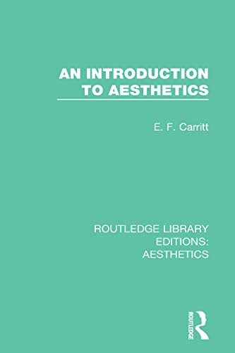 Stock image for An Introduction to Aesthetics (Routledge Library Editions: Aesthetics) for sale by Chiron Media