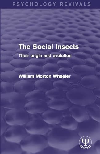 Beispielbild fr The Social Insects zum Verkauf von Blackwell's