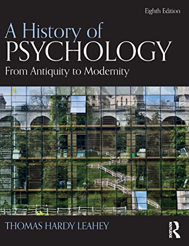 Beispielbild fr A History of Psychology: From Antiquity to Modernity zum Verkauf von BooksRun