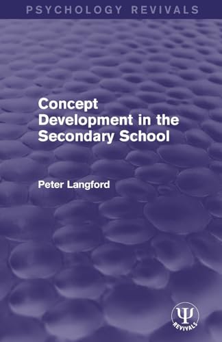 Stock image for Concept Development in the Secondary School for sale by Blackwell's