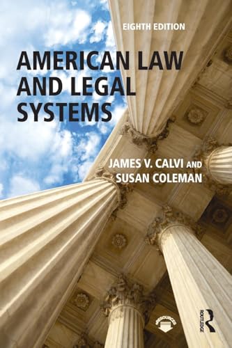 

American Law and Legal Systems