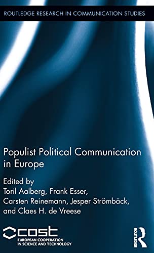 Imagen de archivo de Populist Political Communication in Europe (Routledge Research in Communication Studies) a la venta por Chiron Media