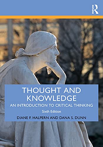 9781138655171: Thought and Knowledge: An Introduction to Critical Thinking: Volume 2
