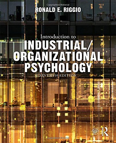 9781138655324: Introduction to Industrial/Organizational Psychology