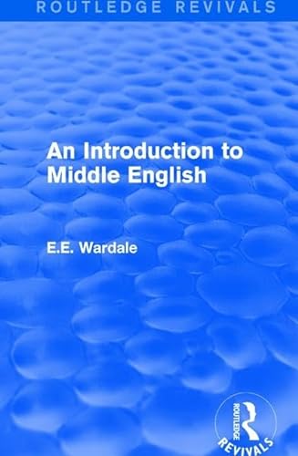 Stock image for An Introduction to Middle English for sale by Blackwell's