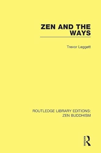 Stock image for Zen and the Ways (Routledge Library Editions Zen Buddhism) for sale by Chiron Media