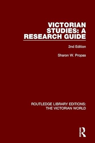 Stock image for Victorian Studies: A Research Guide (Routledge Library Editions: The Victorian World) for sale by Chiron Media