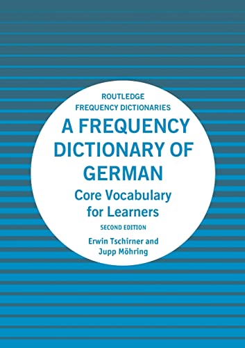 Stock image for A Frequency Dictionary of German: Core Vocabulary for Learners (Routledge Frequency Dictionaries) for sale by SecondSale