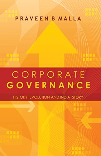 Stock image for Corporate Governance: Concept, Evolution and India Story for sale by Blackwell's