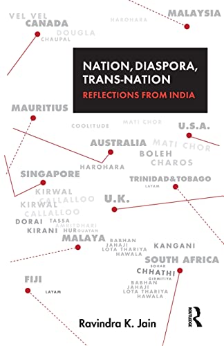 Beispielbild fr Nation, Diaspora, Trans-nation: Reflections from India zum Verkauf von Blackwell's