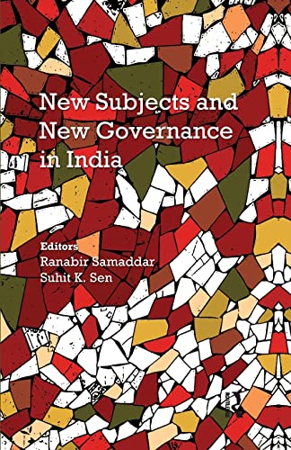 Stock image for New Subjects and New Governance in India for sale by Revaluation Books