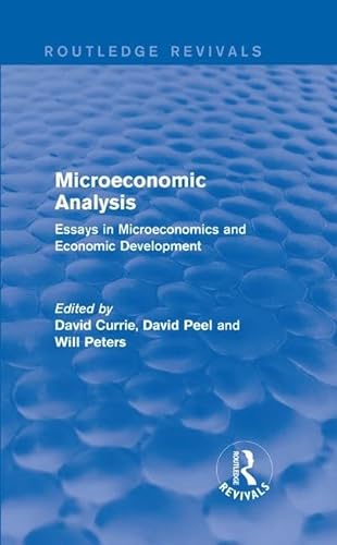 Beispielbild fr Microeconomic Analysis zum Verkauf von Blackwell's