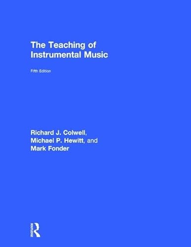 Stock image for The Teaching of Instrumental Music for sale by Revaluation Books