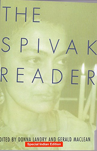 Stock image for The Spivak Reader for sale by Kanic Books