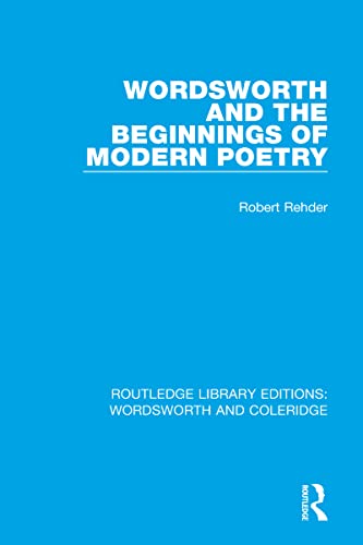 Stock image for Wordsworth and Beginnings of Modern Poetry for sale by Blackwell's