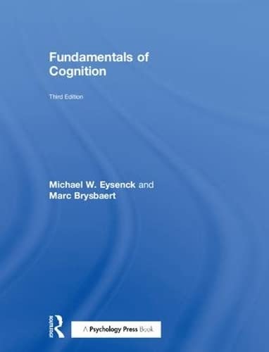 9781138670433: Fundamentals of Cognition