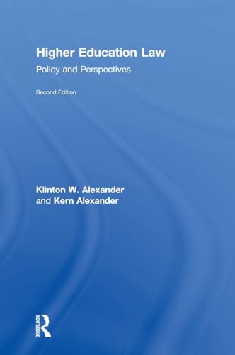 9781138671720: Higher Education Law: Policy and Perspectives