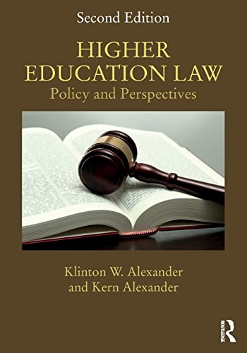 9781138671737: Higher Education Law: Policy and Perspectives