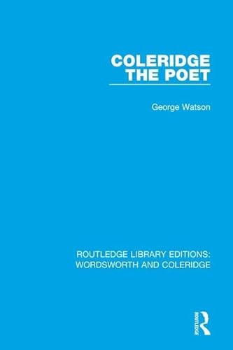 Stock image for Coleridge the Poet (RLE: Wordsworth and Coleridge) for sale by Chiron Media