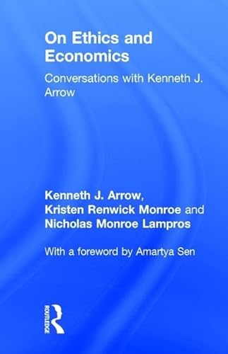 Imagen de archivo de On Ethics and Economics: Conversations with Kenneth J. Arrow a la venta por Chiron Media