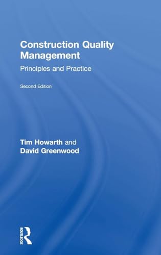 Immagine dell'editore per Construction Quality Management: Principles and Practice venduto da Chiron Media
