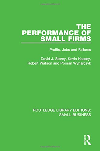 Beispielbild fr The Performance of Small Firms zum Verkauf von Blackwell's