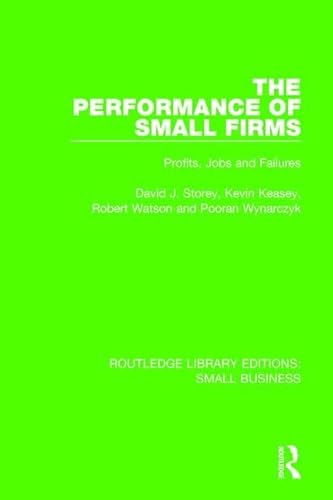 Stock image for The Performance of Small Firms for sale by Blackwell's