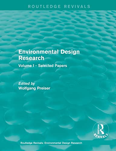 Beispielbild fr Environmental Design Research: Volume one selected papers zum Verkauf von Blackwell's