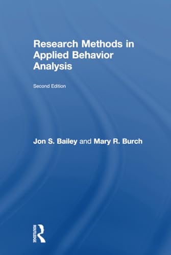 9781138685253: Research Methods in Applied Behavior Analysis