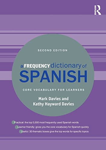 Beispielbild fr A Frequency Dictionary of Spanish: Core Vocabulary for Learners (Routledge Frequency Dictionaries) zum Verkauf von Monster Bookshop