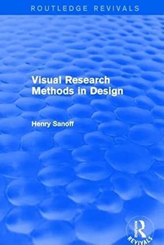 Beispielbild fr Visual Research Methods in Design zum Verkauf von Blackwell's