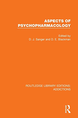Beispielbild fr Aspects of Psychopharmacology zum Verkauf von Blackwell's