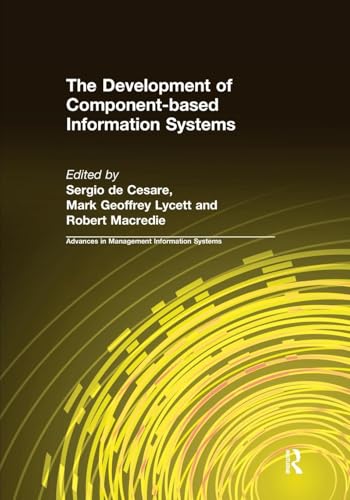 9781138692848: The Development of Component-based Information Systems