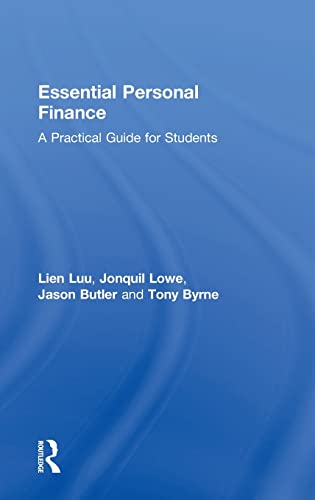 Beispielbild fr Essential Personal Finance: A Practical Guide for Students zum Verkauf von Chiron Media