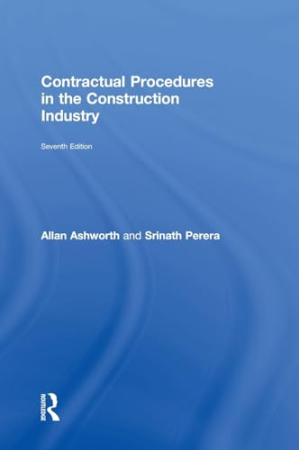 Stock image for Contractual Procedures in the Construction Industry for sale by Chiron Media